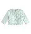 Bonpoint Enyla Quilted Jacket In Green