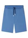 Bonpoint Eric Cotton Shorts In Blue