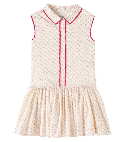 Bonpoint Kids' Erinna Dress In 651 Imp Rouge