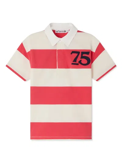 Bonpoint Kids' Erman Polo Shirt In Red