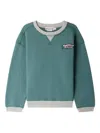 Bonpoint Erol Car-embroidered Sweatshirt In Green