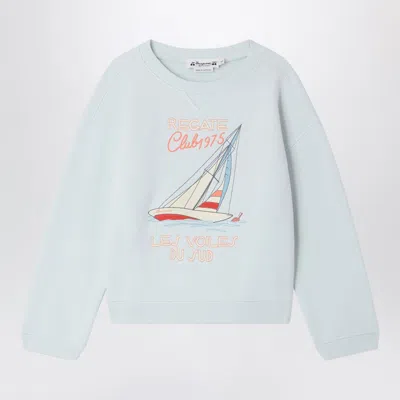 Bonpoint Erol Crewneck Sweatshirt In Blue