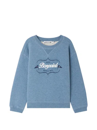 Bonpoint Kids' Erol Sweatshirt In Blue