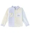 Bonpoint Erven Colorblocked Cotton Shirt In Multicoloured