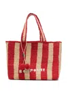Bonpoint Esma Beach Bag In Red