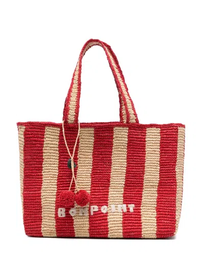 Bonpoint Kids' Esma Beach Bag In Red