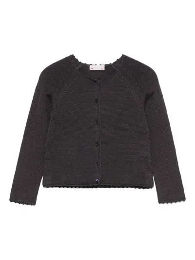 Bonpoint Kids' Essie Cardigan In Grey