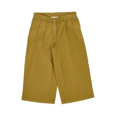 Bonpoint 'ethna' Denim Pants Kids In Green
