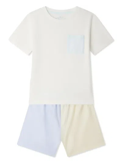 Bonpoint Kids' Etin Pyjama Shorts In Multicoloured
