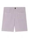 Bonpoint Eureka Pocket Shorts In Purple