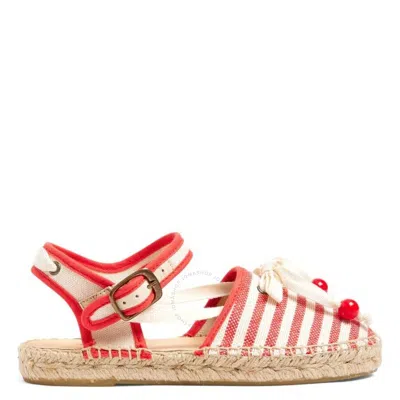 Bonpoint Evila Cherry Espadrilles