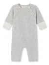 Bonpoint Fabou Babygrow Set In Grey