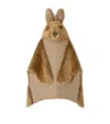 Bonpoint Faux Fur Rabbit Cape In Brown