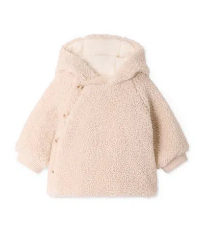 Bonpoint Kids'  Faux Fur Thala Jacket In White