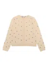 Bonpoint Feli Cardigan In White