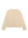 Bonpoint Feli Cardigan In White