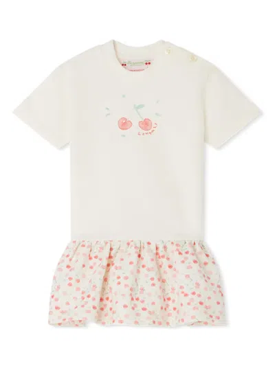 Bonpoint Babies' Felice Cotton Dress In Neutrals