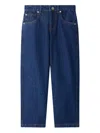 Bonpoint Five-pocket Jeans In Blue