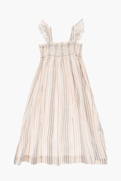 Bonpoint Flared Striped Dress
