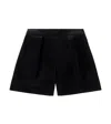 Bonpoint Flash Velvet Shorts In Black