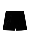 Bonpoint Flash Velvet Shorts In Black