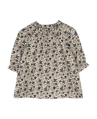 Bonpoint Floral Dress In White