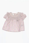 Bonpoint Floral Motif Fosca Blouse With Ruffles