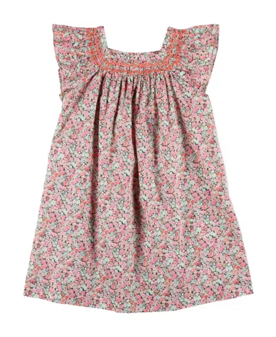 Bonpoint Floral Pattern Skirt In Multicolor