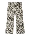Bonpoint Floral Pattern Trousers In Black