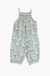 Bonpoint Floral Patterned Lightweight Cotton Lilisy Overalls