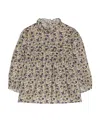 Bonpoint Floral-print Cotton Blouse In Nude