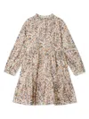 Bonpoint Floral Print Dress In Neutrals