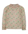 Bonpoint Floral-print Ruffled Blouse In Multi