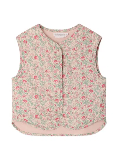 Bonpoint Elbie フローラル ノースリーブジャケット In Multi