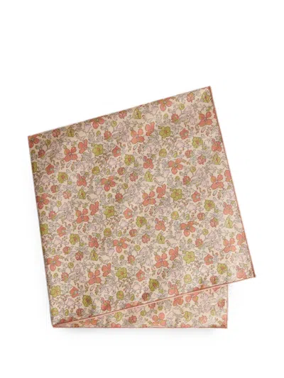 Bonpoint Kids'  Organic Cotton Cayati Scarf In Brown