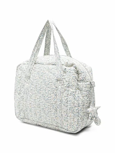 Bonpoint Floral-print Changing Bag In White