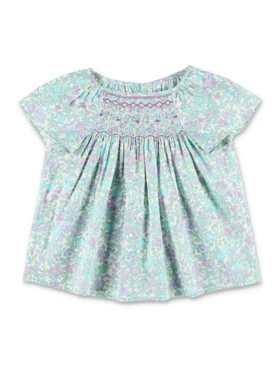 Bonpoint Kids' Flower Shirt In Multi