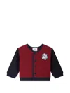 FOX-PATCH BUTTON-UP SWEATER
