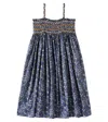 Bonpoint Kleid Frances Aus Baumwolle In Blau