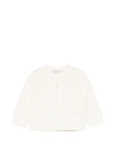 Bonpoint Babies' Front-pocket Cardigan In Neutral