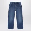 Bonpoint Gael Straight-leg Jeans In Light Blue