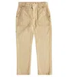 Bonpoint Gaël Straight Jeans In Beige