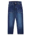 Bonpoint Gael Straight-leg Jeans In Blue