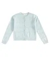 Bonpoint Galina Cashmere Cardigan In Blue