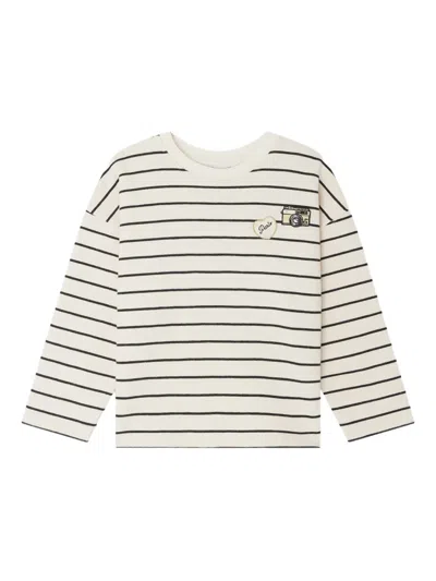 Bonpoint Kids' Gaya Sweatshirt In Neutral