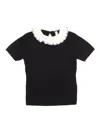 Bonpoint Genie Wool Sweater In Black