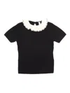 Bonpoint Genie Wool Sweater In Black
