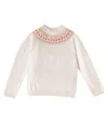 Bonpoint Genievre Wool Jumper In White