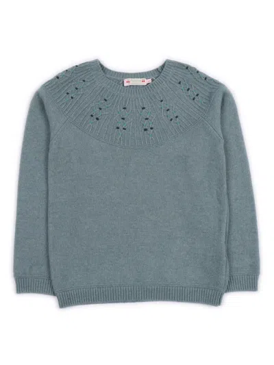 Bonpoint Kids' Genievre Sweater In Blue