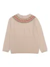 Bonpoint Genievre Wool Jumper In White